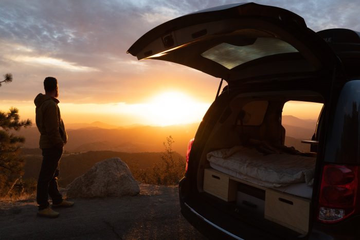 Roadloft minivan kit offering everything you need for long-distance travel and road trip adventures.