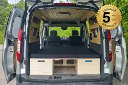 Ford Transit Connect camper conversion kit by Roadloft