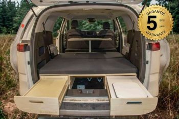 Kia Carnival camper conversion kit by Roadloft