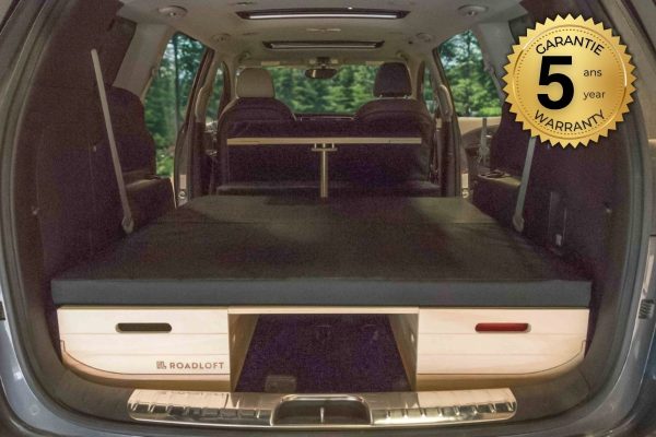 Kia Sedona camp conversion kit by Roadloft