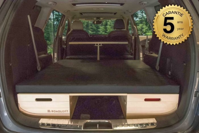 Kia Sedona camp conversion kit by Roadloft