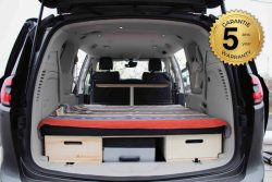 Chrysler Pacifica camper conversion kit by Roadloft