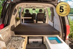 Solo minivan camper conversion kit by Roadloft
