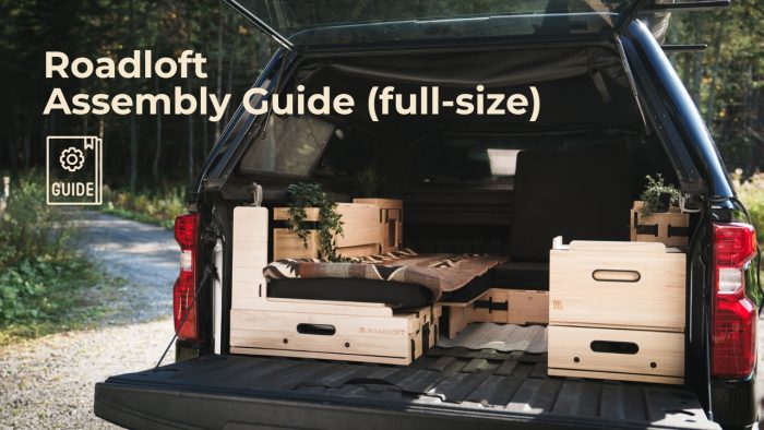 Assembly guide for the full-size pickup truck kit