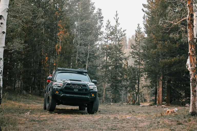 Tacoma truck with Roadloft camper kit, providing a practical solution for off-road and overland adventures
