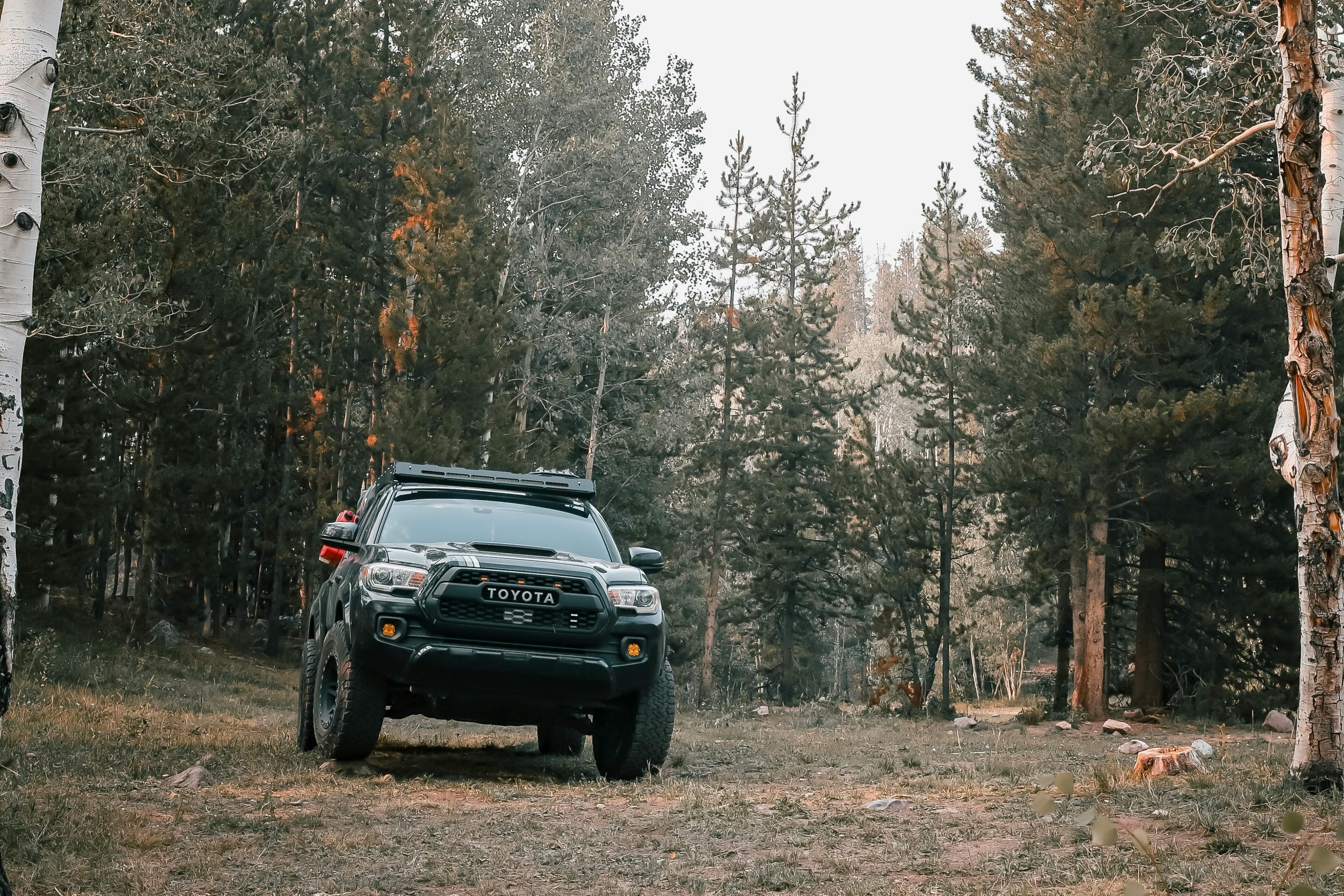 Tacoma truck with Roadloft camper kit, providing a practical solution for off-road and overland adventures