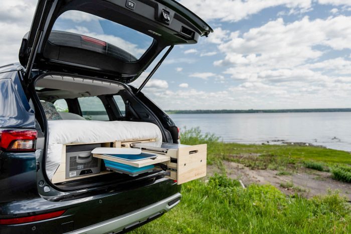Mitsubishi camping kit