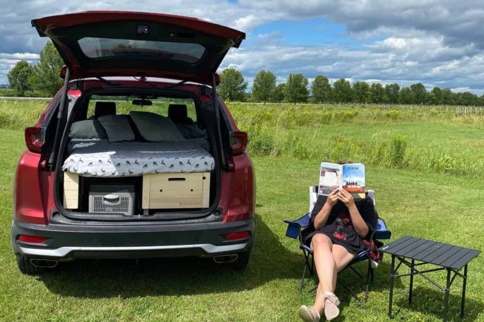 Kit camping pour Honda CRV